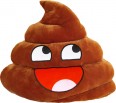 XL Awesome Shit Emoticon Kissen Smiley Poop + Reißverschlüsse
