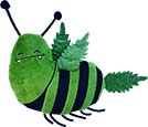 CANNABIENE Kissen von DirtyWhitePaint