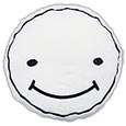 Original LUCA Smiley Kissen Concrafter WEISS